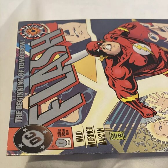 The Flash Vol 2 #0 Flashing Back 1994 Mike Wieringo José Marzan, Jr. Cover Mark - Picture 11 of 12